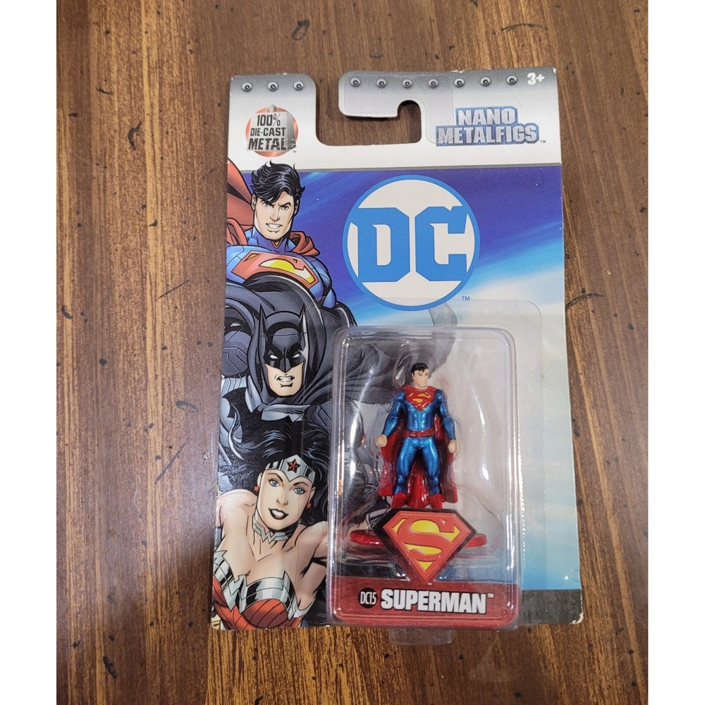 Nano Metalfigs DC Superman Figure DC15 DIECAST 2017. NIB